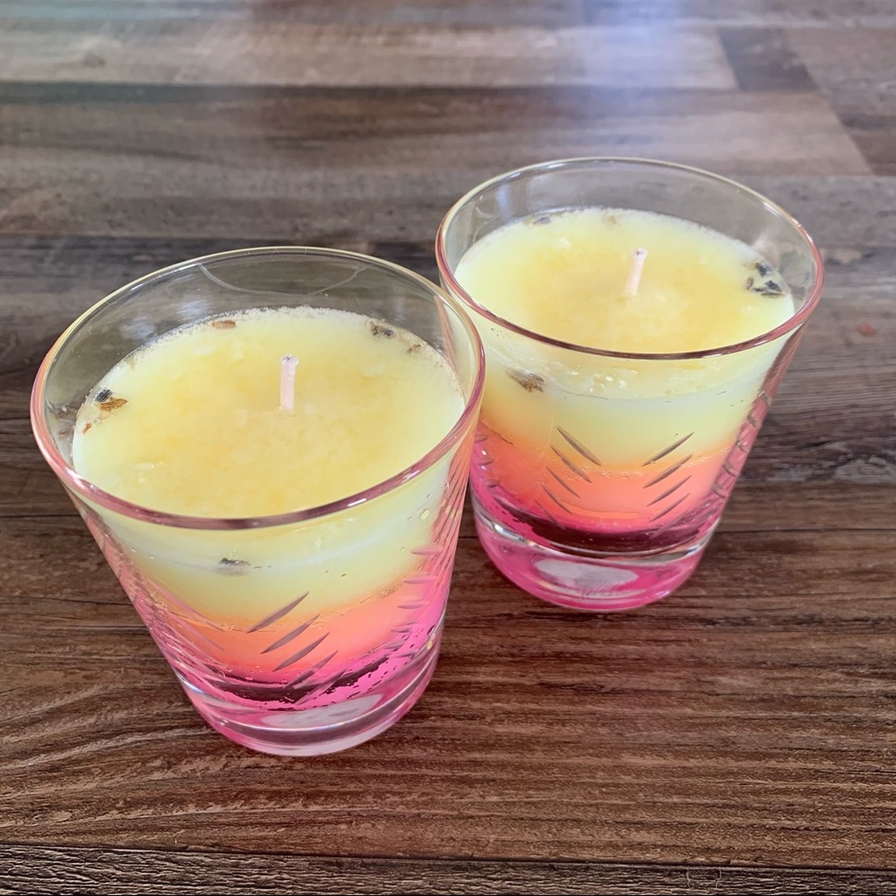 Pair โข Of โข Sunset โข Candles - Picture 2 of 4